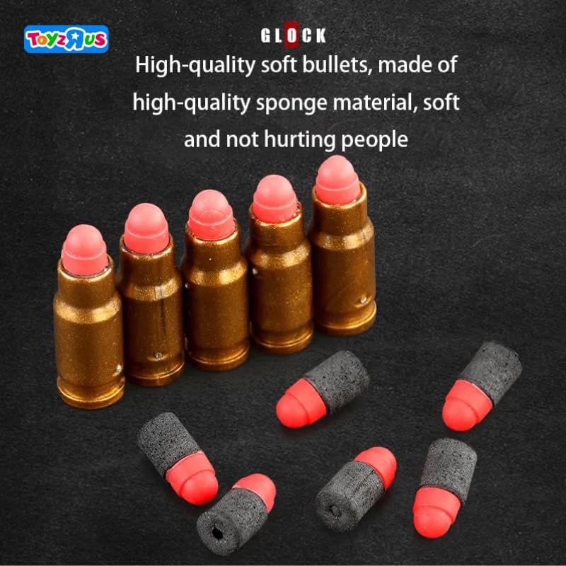 soft bullet gun toys toyzruspk (1) Glock Shell Ejection Soft Bullet Gun Toy - Image 2