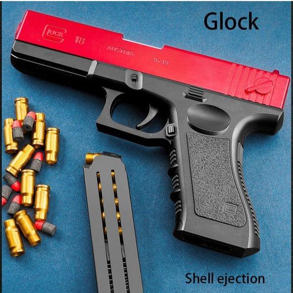 soft bullet gun toys toyzruspk (7) Glock Shell Ejection Soft Bullet Gun Toy - Image 6